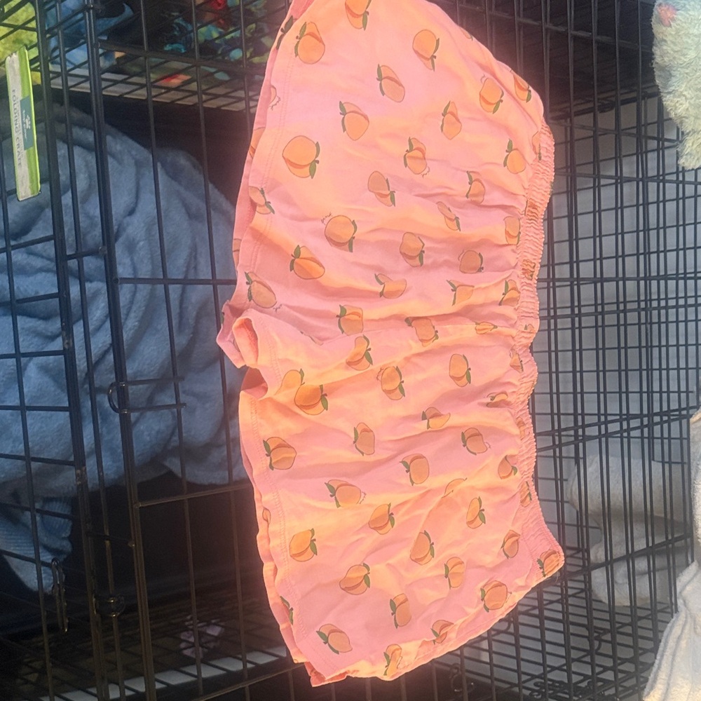 PINK Victoria's Secret Peach and Pink Sleep Shorts